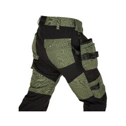 EREBOS Trousers green/black - 6