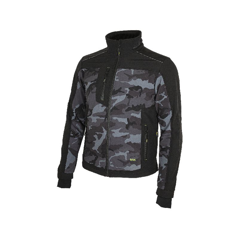 CAMOS Jacket black/grey - 1