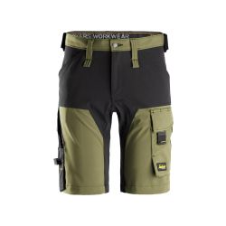 Kraťasy AllroundWork Full Stretch khaki - 1