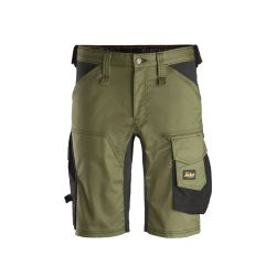 Pracovní kraťasy AllroundWork Stretch khaki - 2