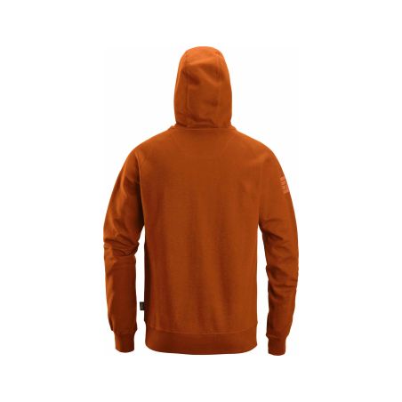 Mikina Snickers Workwear s kapucí Bright oranžová - 2